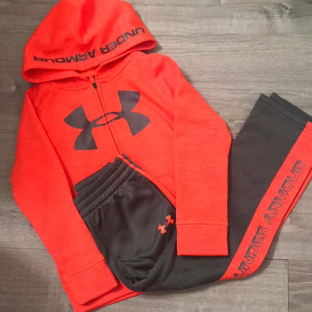 Under Armour Hooded Jacket and Pant Set